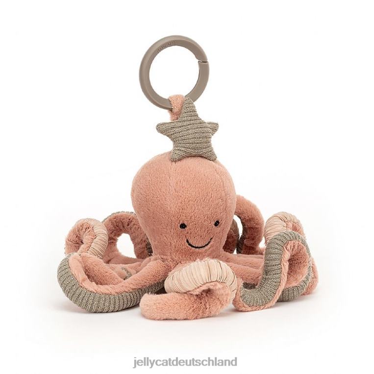 Jellycat Odell Octopus Aktivitätsspielzeug Aprikose Spielzeug Z8424774