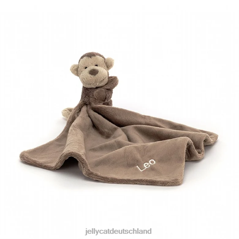 Jellycat personalisierter schüchterner Affen-Schnuller braun Spielzeug Z8424400