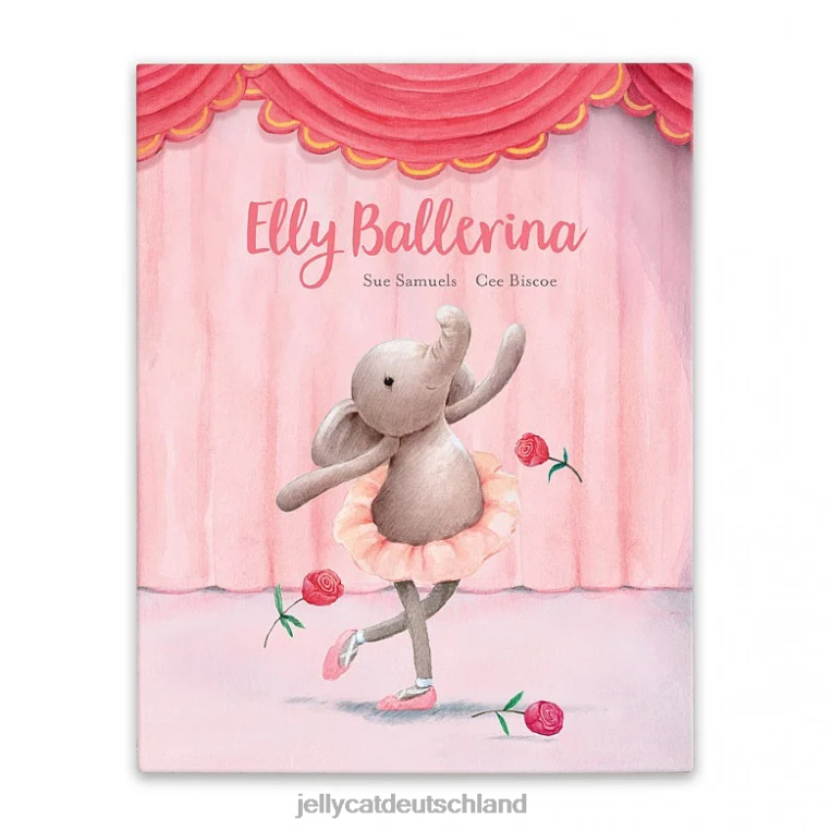 Jellycat Elly Ballerina Buch mehrfarbig Buch Z8424703