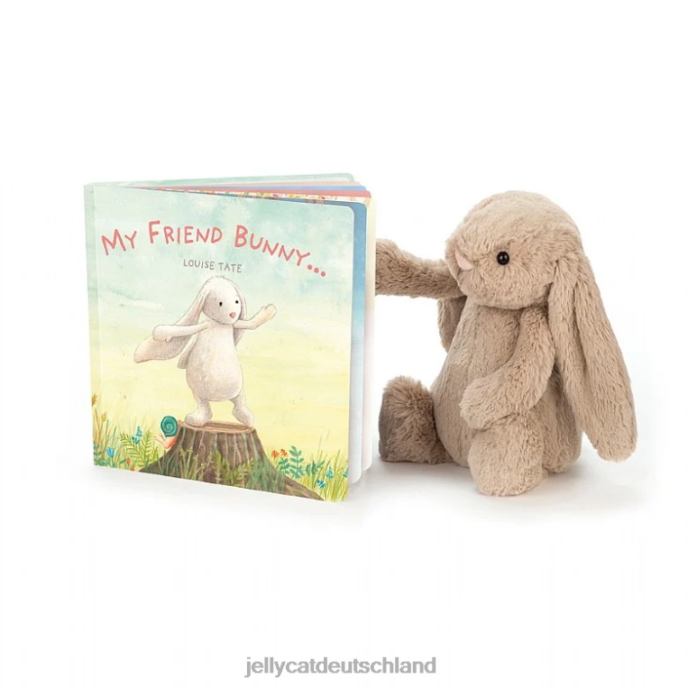 Jellycat Mein Freund-Bunny-Buch und Bashful-Bunny-Beige Buch Z8424704