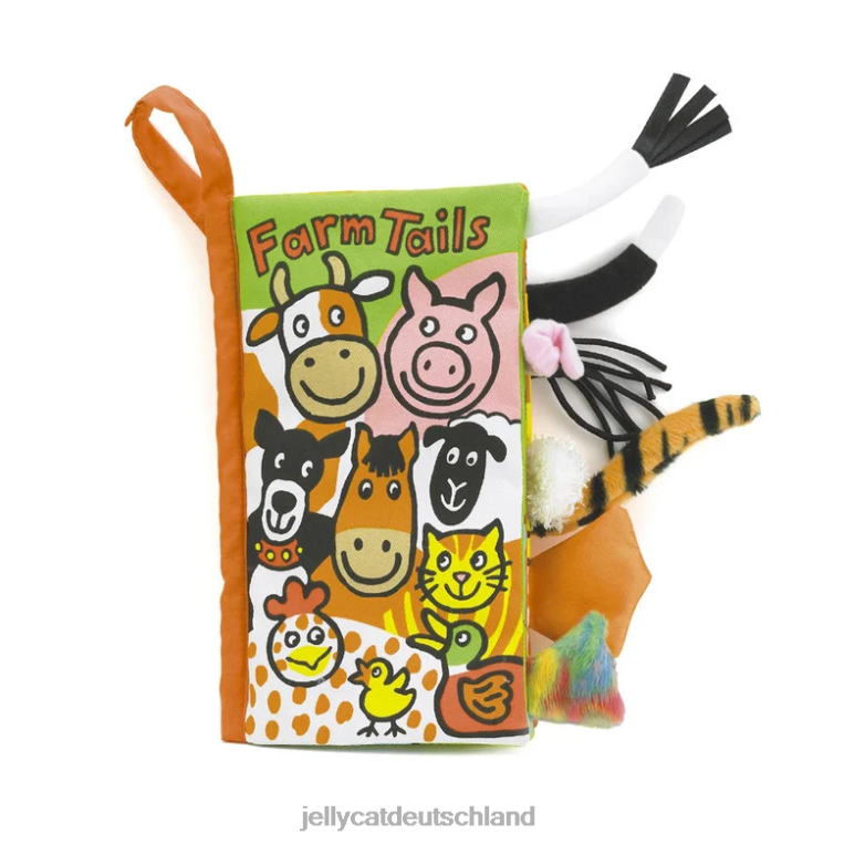 Jellycat Farm Tails Buch mehrfarbig Buch Z8424757