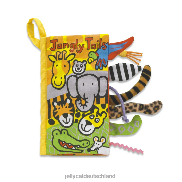 Jellycat Jungle Tails Buch mehrfarbig Buch Z8424754