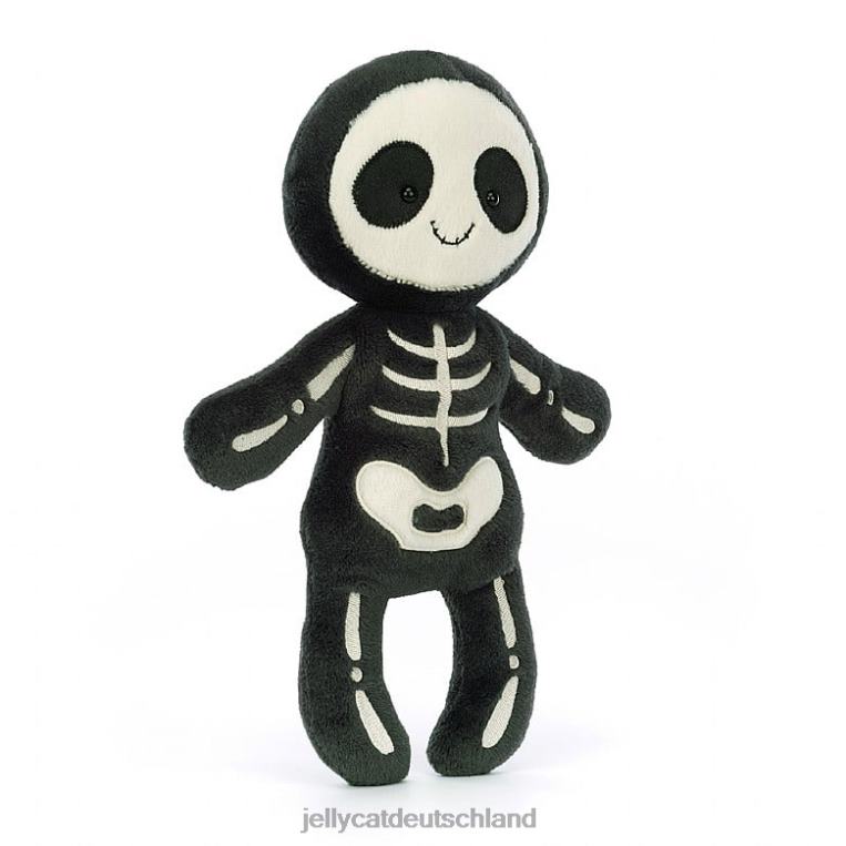 Jellycat Skeleton Bob schwarz und weiß Spielzeug Z8424109