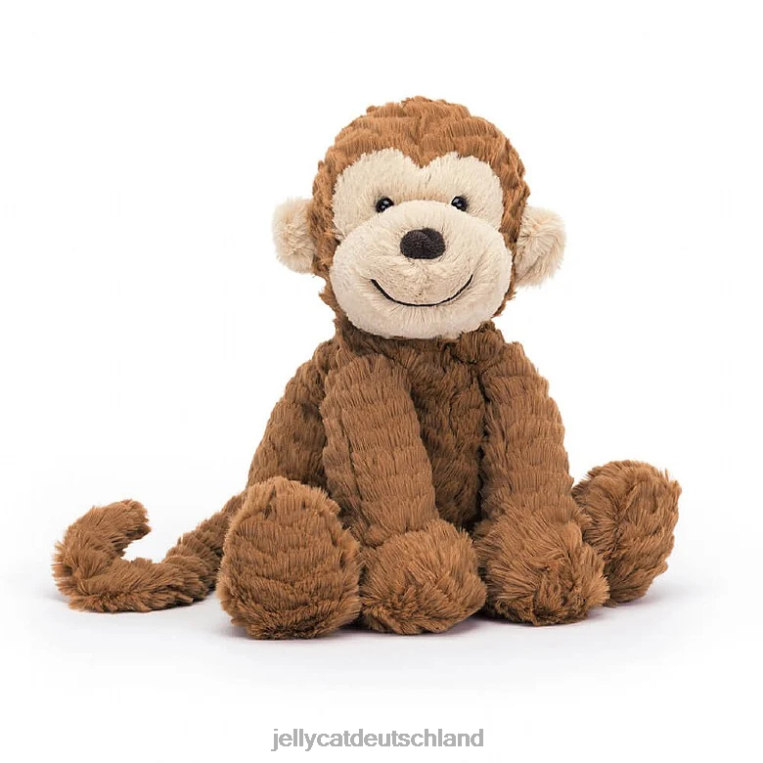 Jellycat Fuddlewuddle-Affe braun und weiß Spielzeug Z8424630