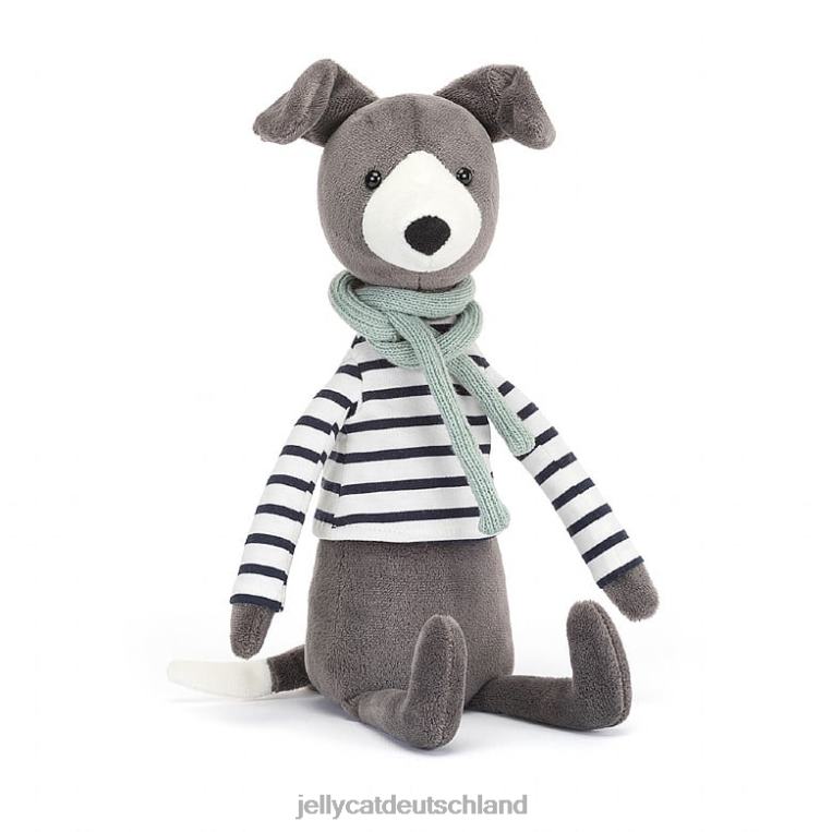 Jellycat Beatnik Buddy Whippet Grey Spielzeug Z8424117