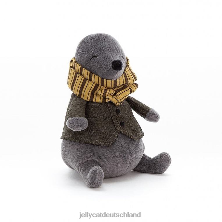 Jellycat Flussufer-Rambler-Maulwurf grau Spielzeug Z8424489