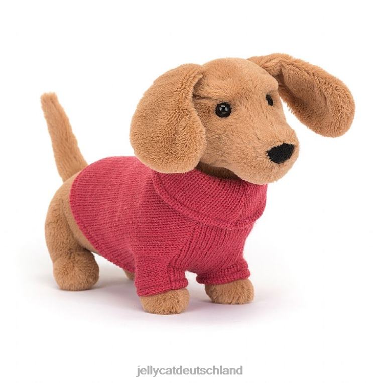 Jellycat Pullover Dackel rosa Honig Spielzeug Z8424202