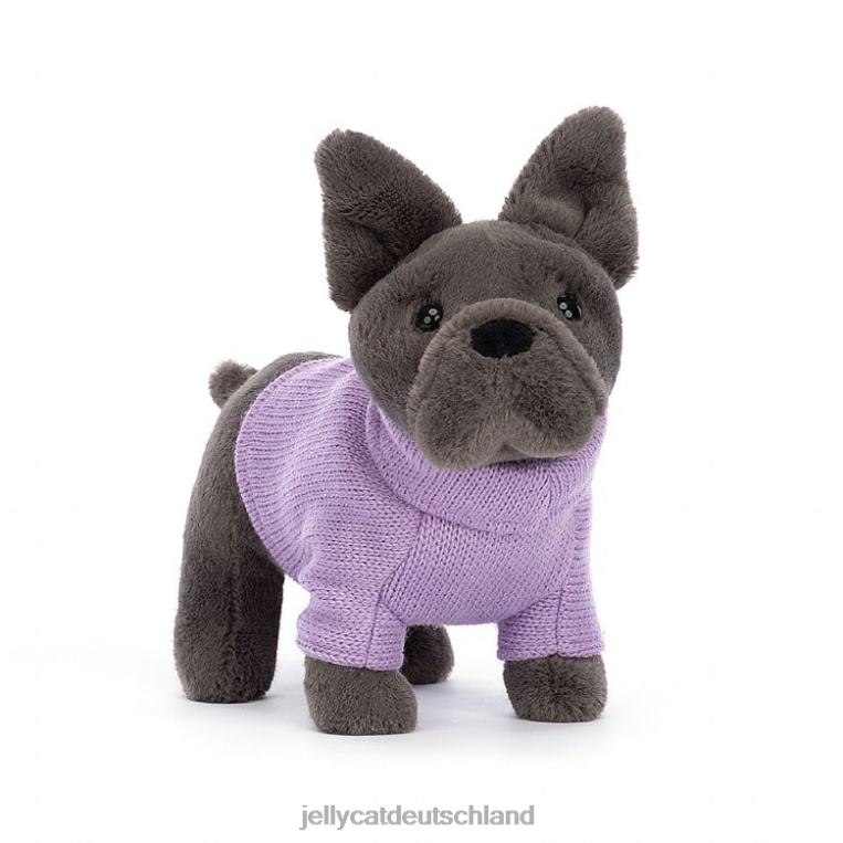 Jellycat Pullover Französische Bulldogge lila Tinte Spielzeug Z8424540