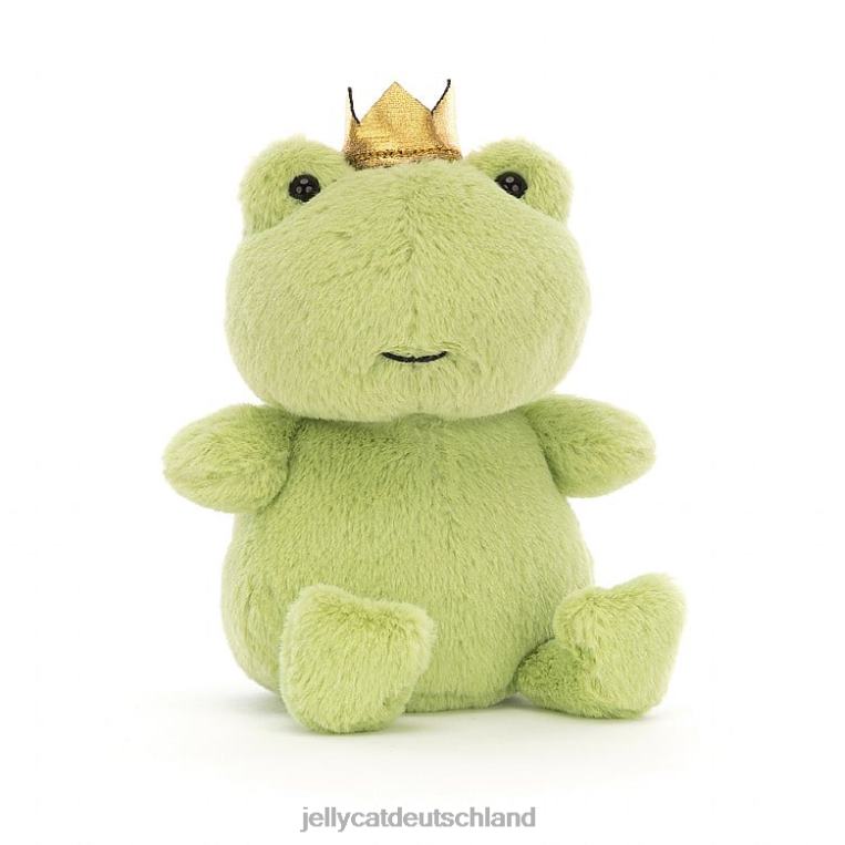 Jellycat Krönender Quakenfrosch grün Spielzeug Z842425