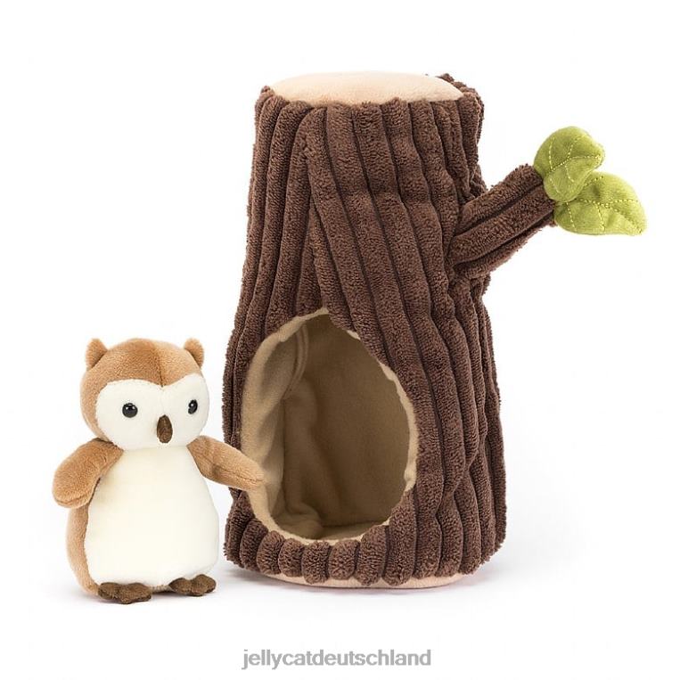 Jellycat Waldfauna Eule braun und weiß Spielzeug Z8424255