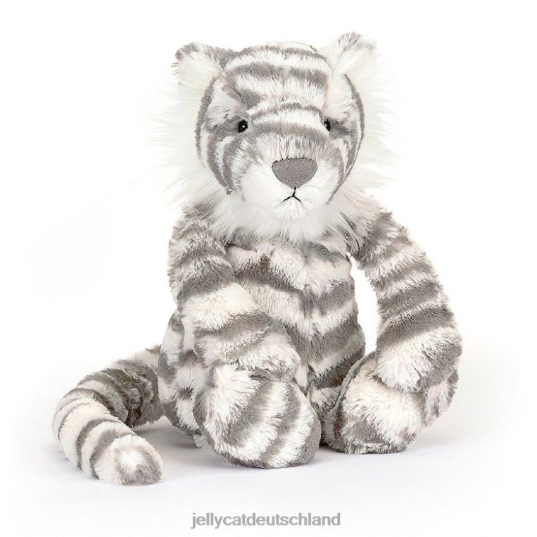 Jellycat schüchterner Schneetiger grau und weiß Spielzeug Z8424609