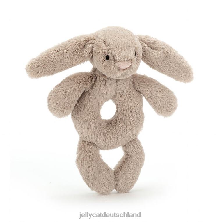 Jellycat Schüchterner Hase Ringrassel beige Spielzeug Z8424195