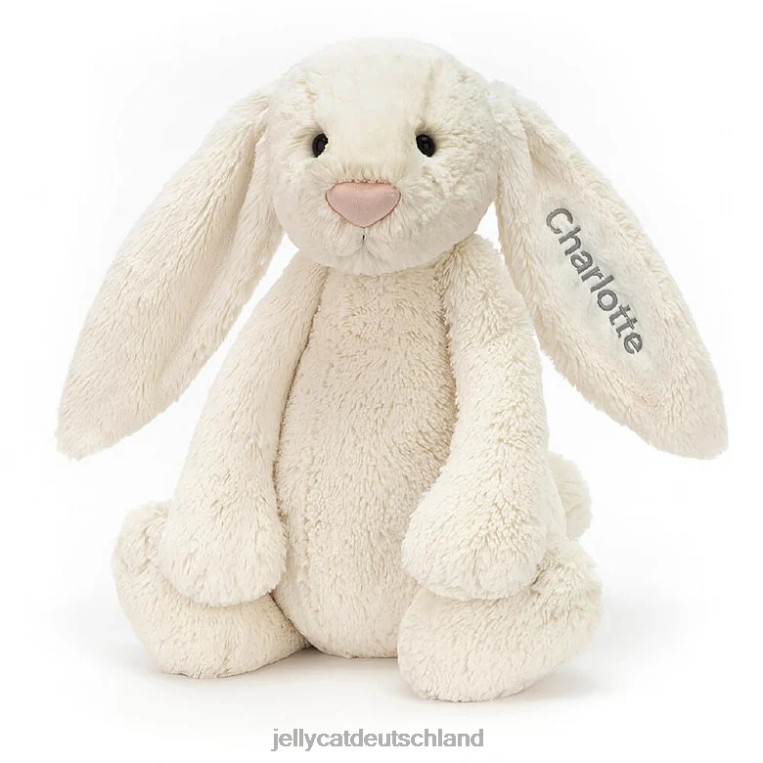 Jellycat personalisierter schüchterner Hase, riesige Creme Spielzeug Z8424454