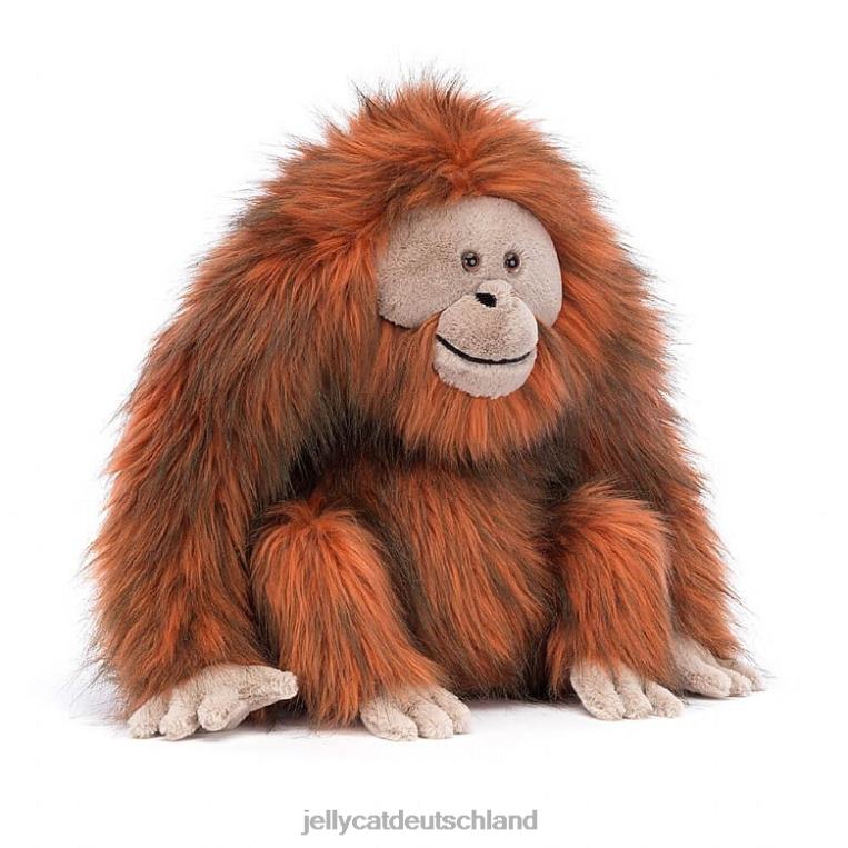 Jellycat Oswald Orang-Utan Orange Spielzeug Z8424361