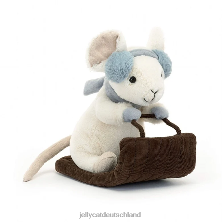 Jellycat Frohe Mausschlittencreme Spielzeug Z8424186