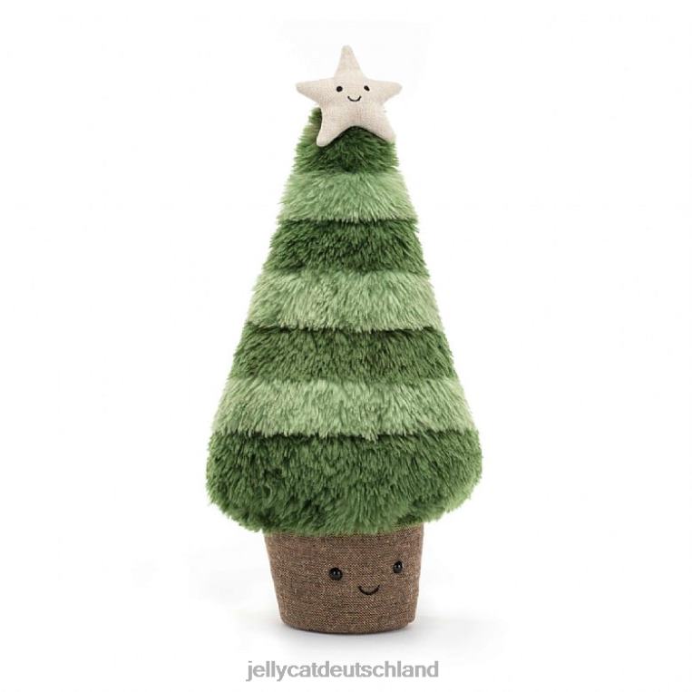 Jellycat Lustiges nordisches Fichten-Weihnachtsbaumgrün Spielzeug Z84241