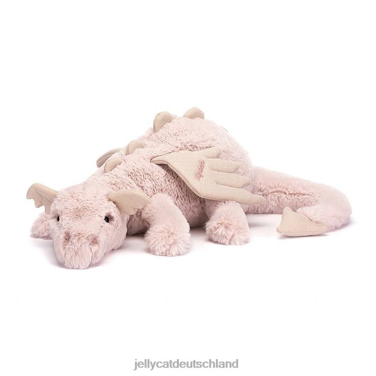 Jellycat personalisierter Rosendrache riesig rosa Spielzeug Z8424523