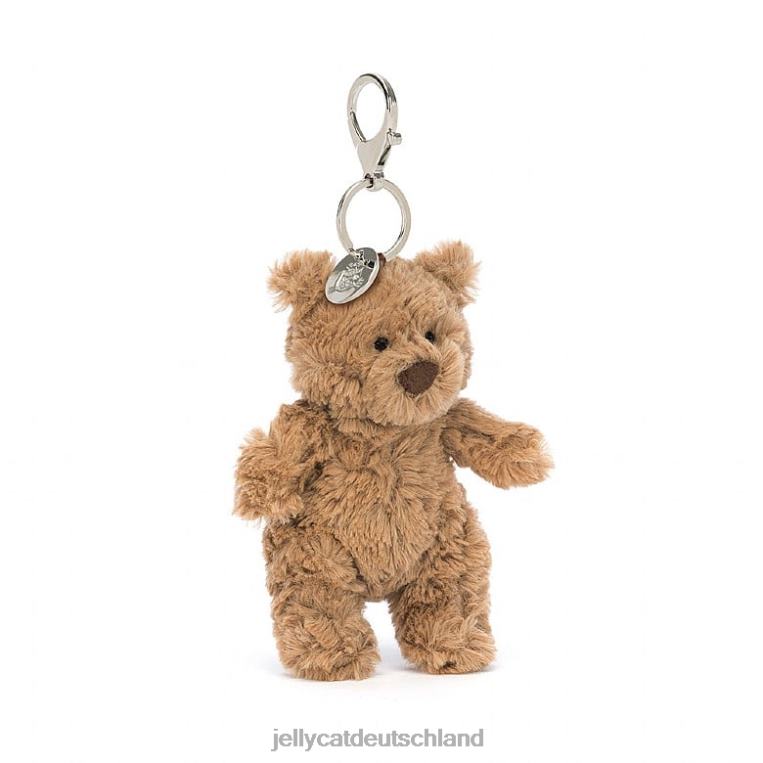 Jellycat Bartholomäus-Bär Taschenanhänger braun Zubehörteil Z842415