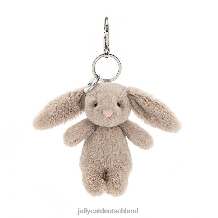 Jellycat Schüchterner Hasen-Taschenanhänger in Beige Zubehörteil Z8424525