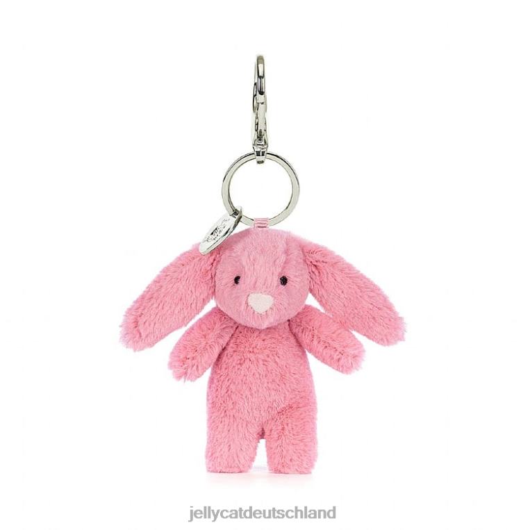 Jellycat Schüchterner Hasen-Taschenanhänger in Rosa Zubehörteil Z842424