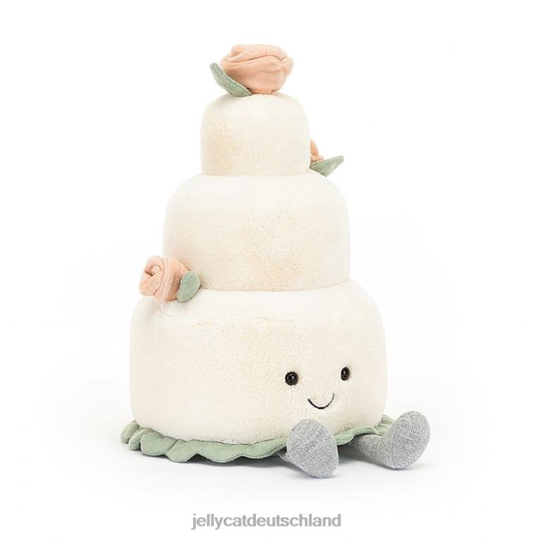 Jellycat Amüsante Hochzeitstorte weiß Spielzeug Z8424364