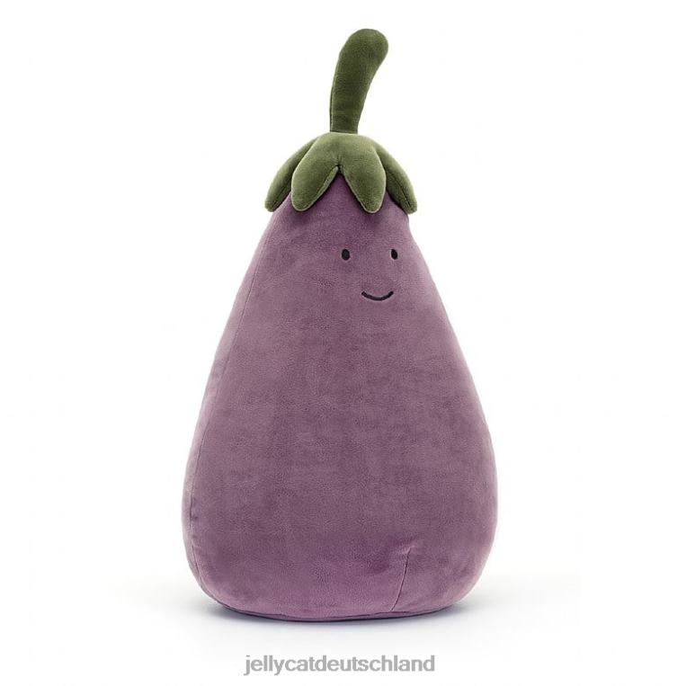 Jellycat Lebhaftes Gemüse Aubergine Lila Spielzeug Z8424246