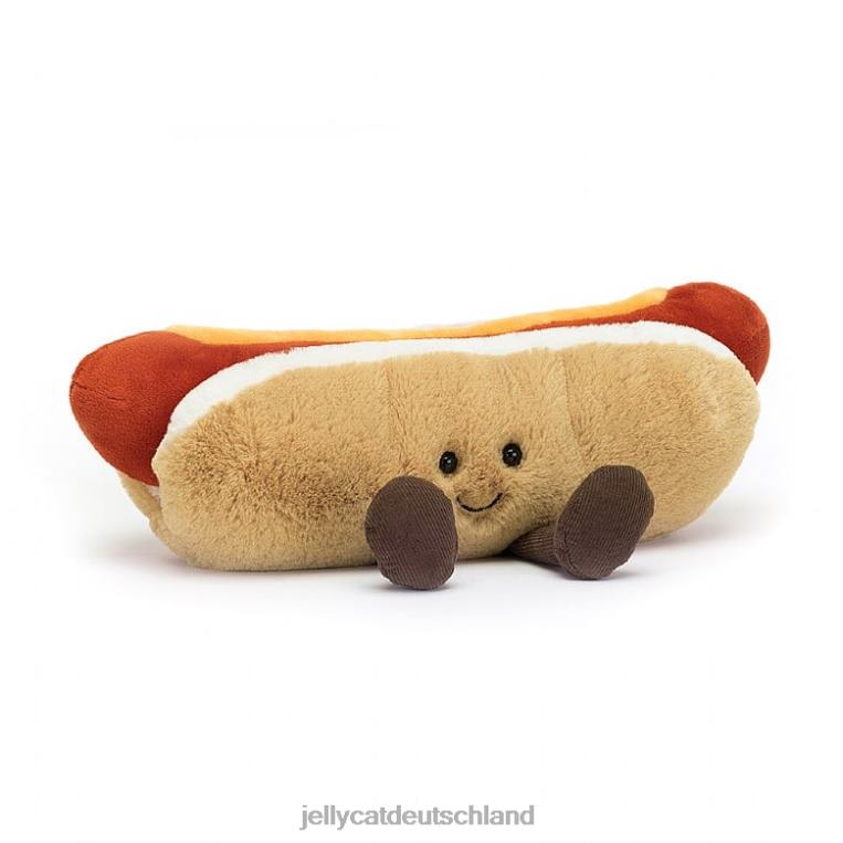 Jellycat Lustiger Hot Dog, mehrfarbig Spielzeug Z842456