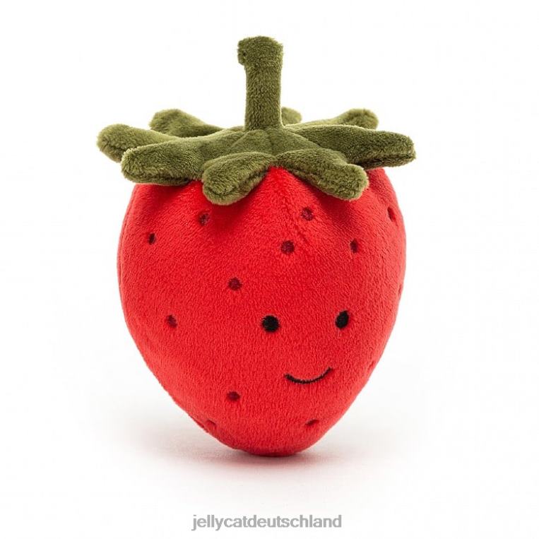 Jellycat fabelhafte Frucht Erdbeerrot Spielzeug Z8424572