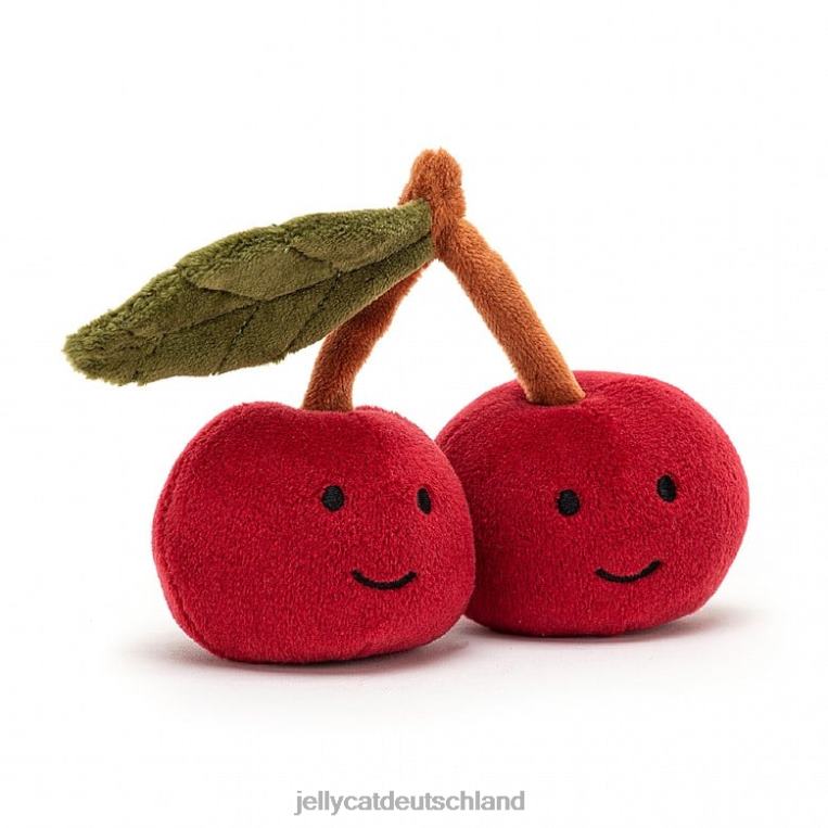 Jellycat fabelhafte Frucht Kirschrosa Spielzeug Z8424524