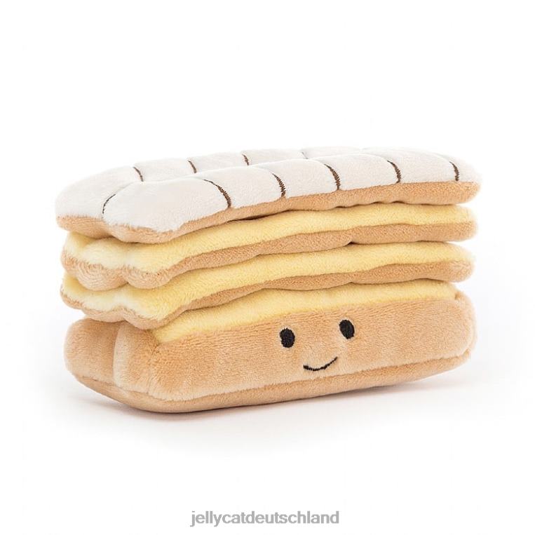 Jellycat hübsche Patisserie Mille Feuille mehrfarbig Spielzeug Z8424110