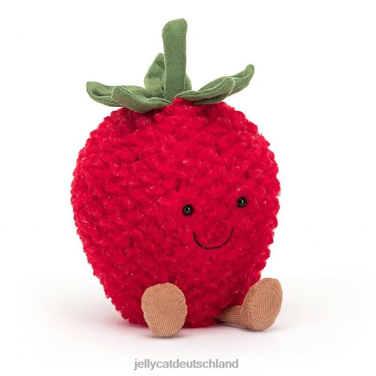 Jellycat heiteres Erdbeerrot Spielzeug Z842444