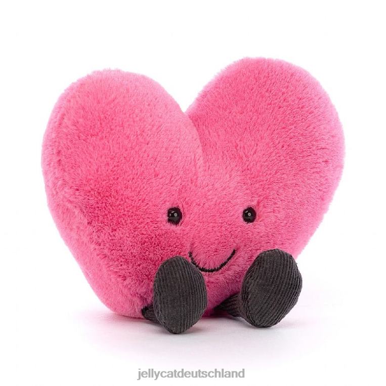 Jellycat amüsantes heißes Herzrosa Spielzeug Z842422