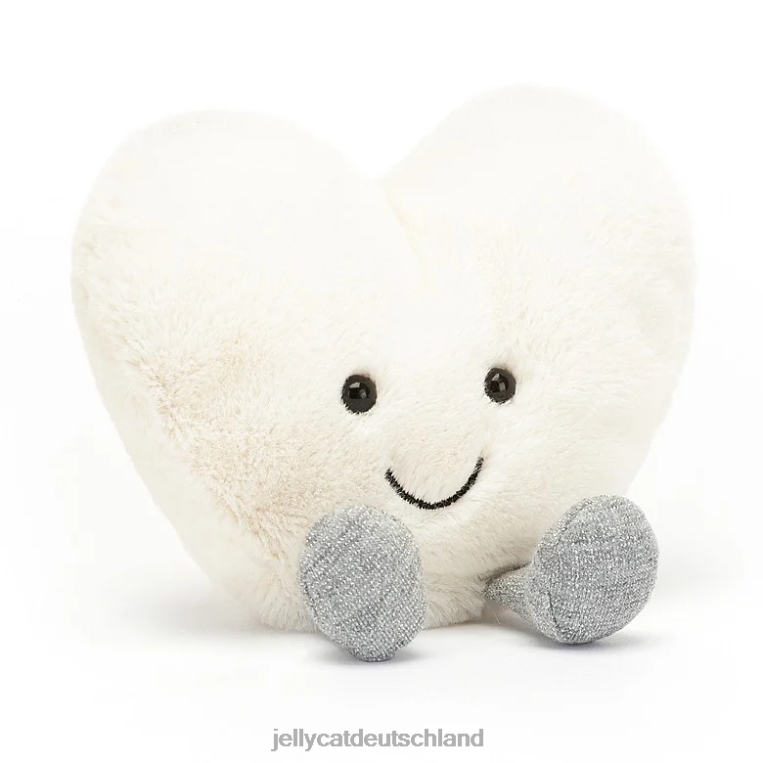 Jellycat vergnügliche Herzcreme Spielzeug Z8424574