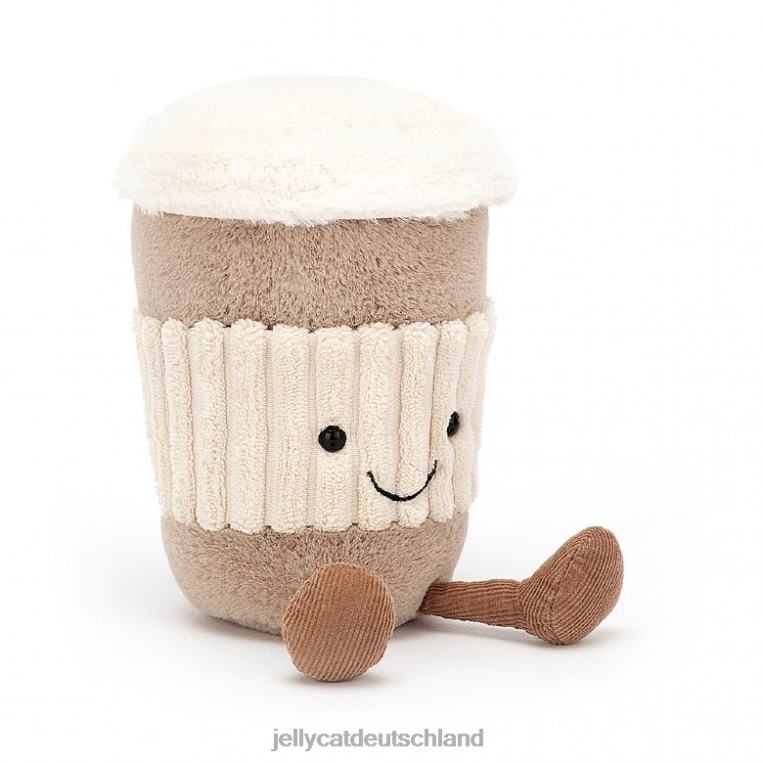 Jellycat vergnügliches Coffee-to-go-Beige Spielzeug Z8424675